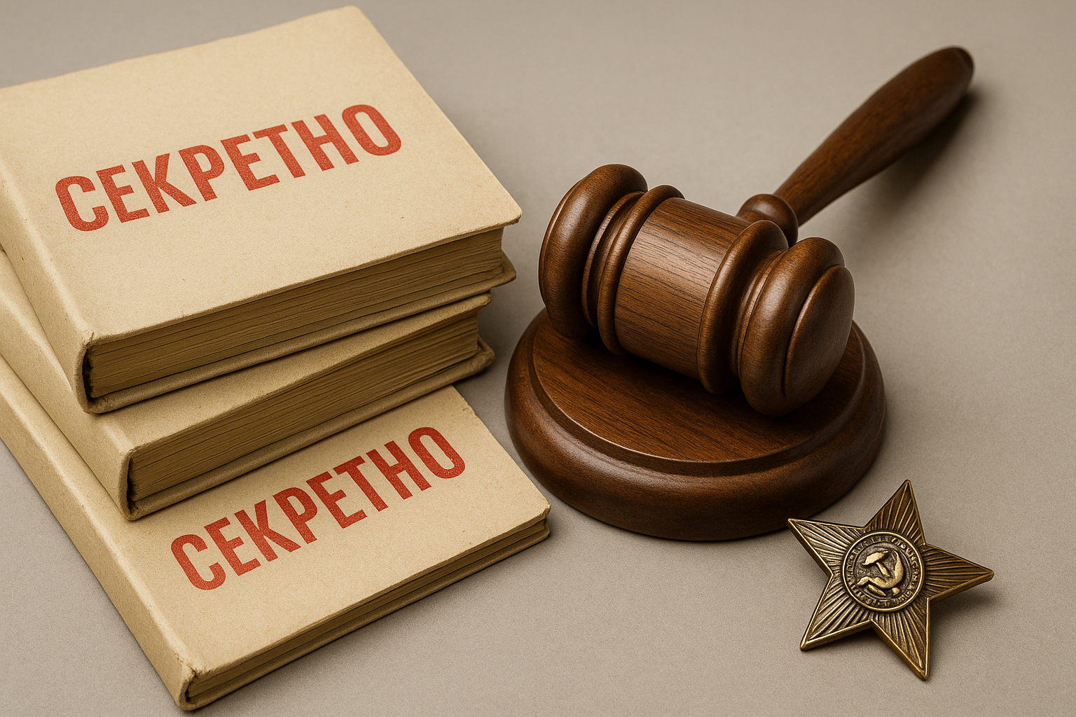 Секретные документы и судейский молоток